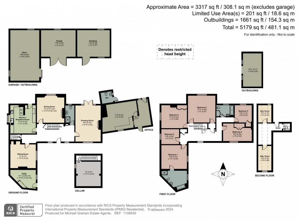 Floorplans For Manor Road, Grimscote, NN12