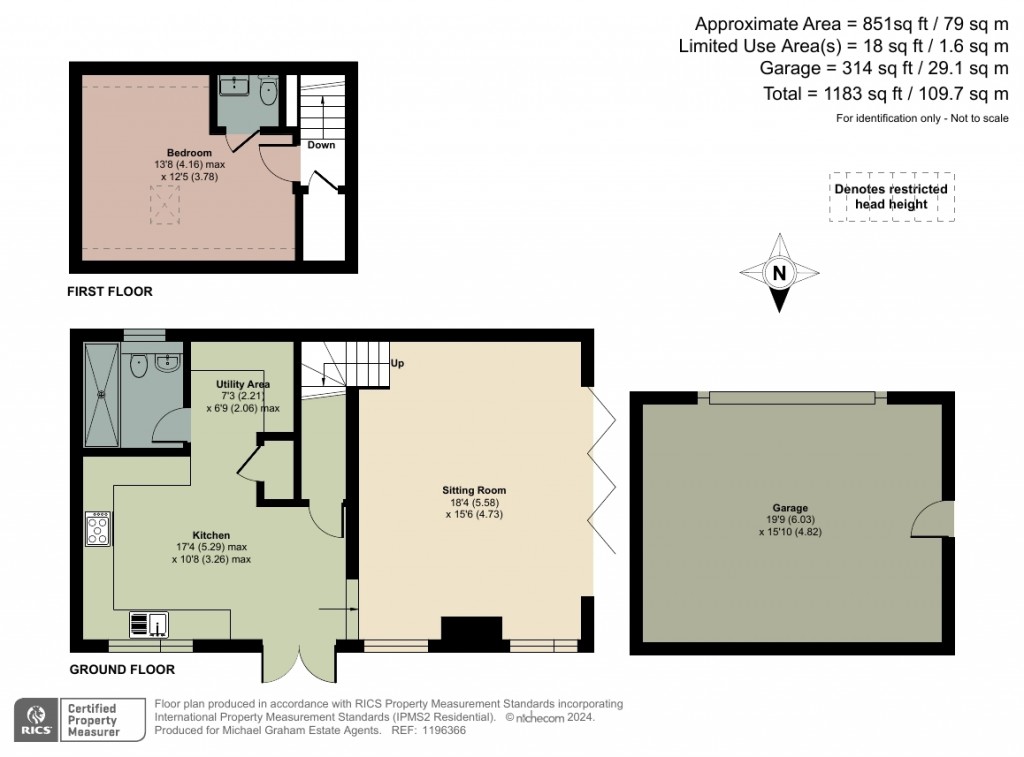 Floorplans For Old School Lane, Blakesley, NN12