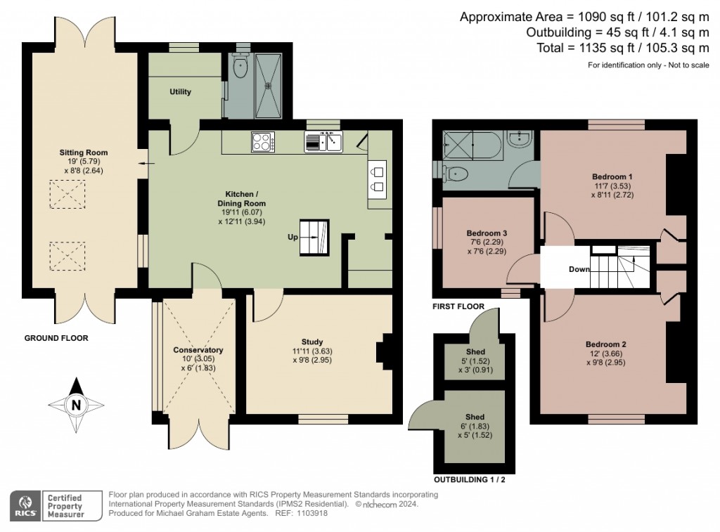 Floorplans For Old School Lane, Blakesley, NN12