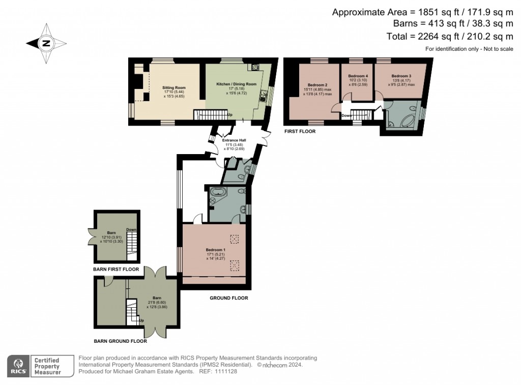 Floorplans For Manor Lane, Farthinghoe, NN13