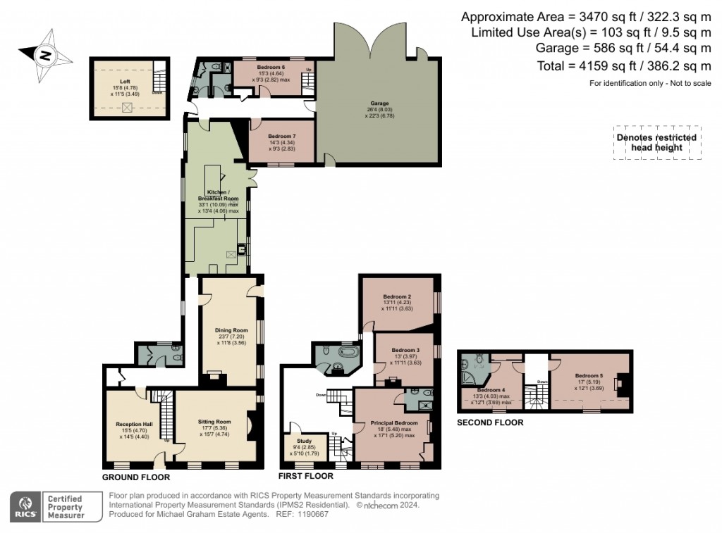 Floorplans For The Green, Deanshanger, MK19