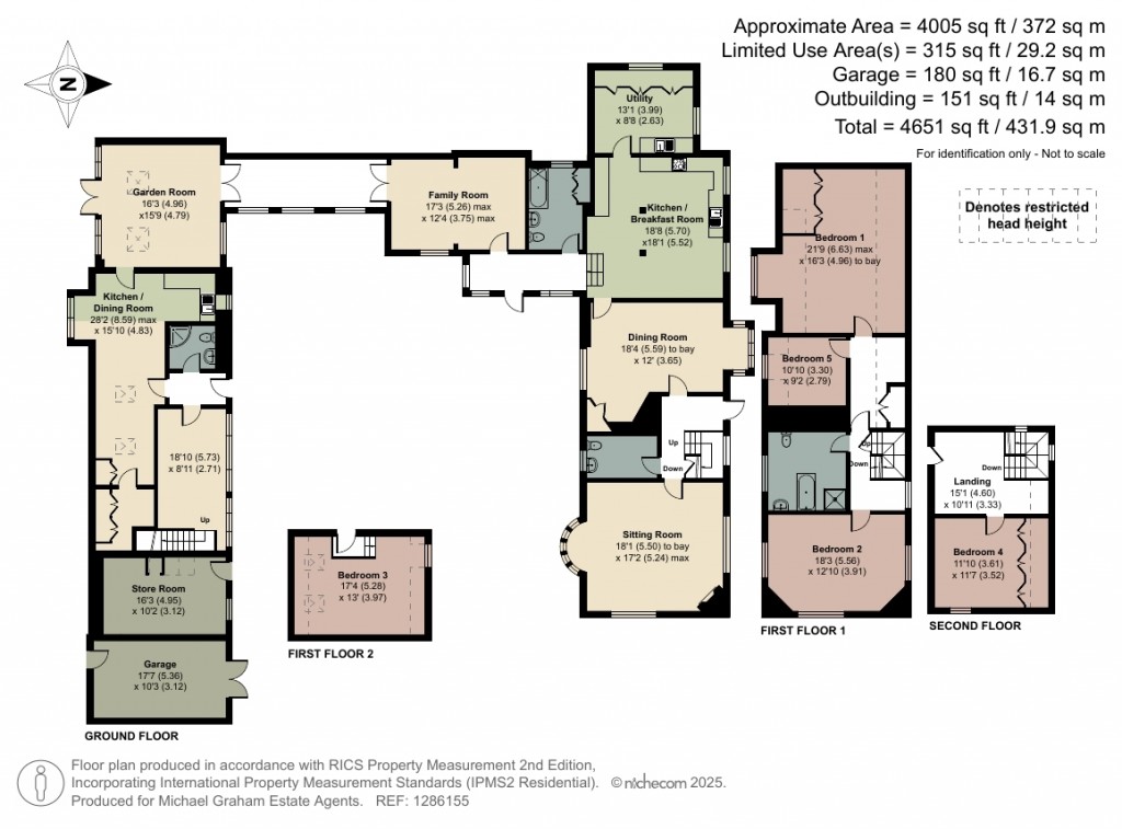 Floorplans For Silver Street, Chacombe, OX17