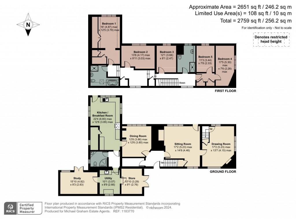 Floorplans For Oak Street, Weedon, NN7