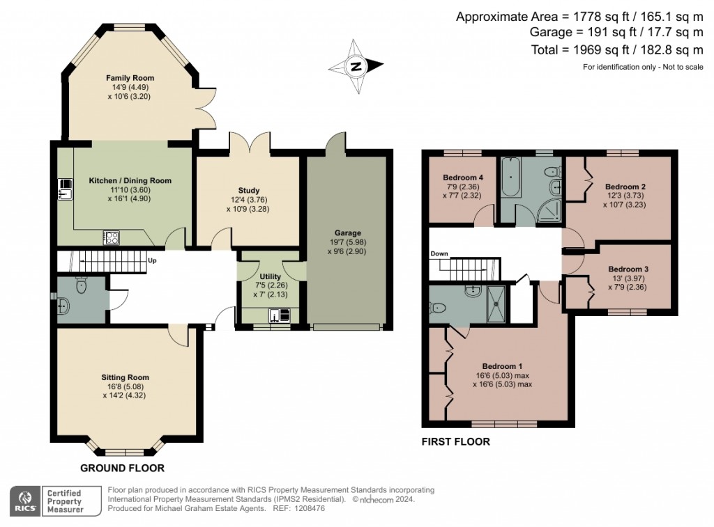 Floorplans For Hillside Avenue, Silverstone, NN12