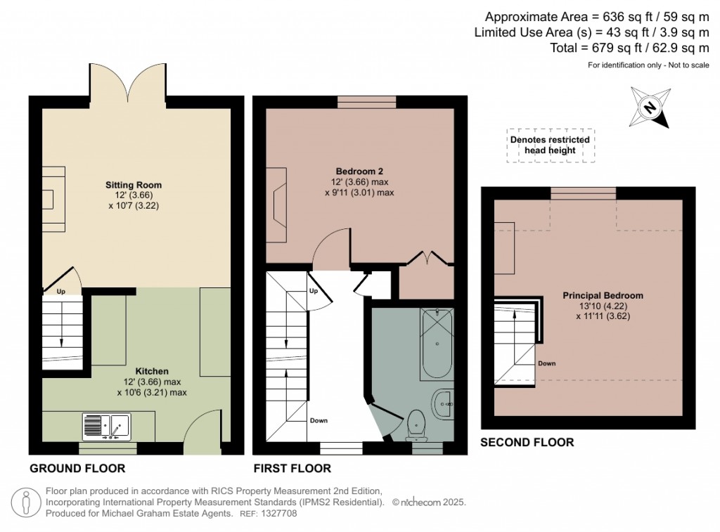 Floorplans For School Lane, Evenley, NN13