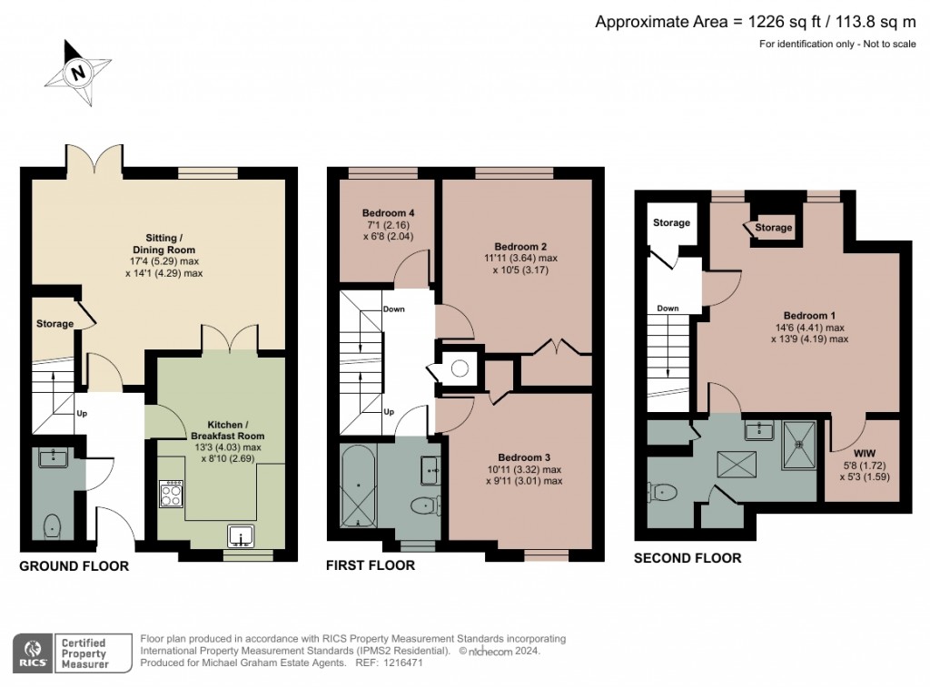 Floorplans For Moat Lane, Towcester, NN12