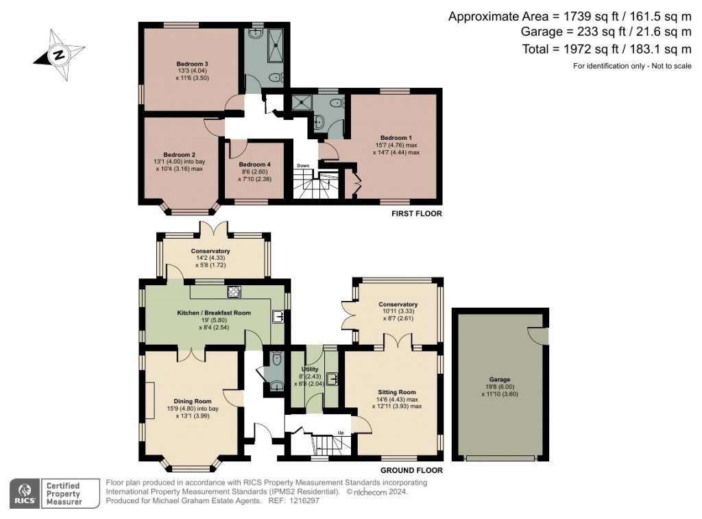 Floorplans For Towcester Road, Blisworth, NN7