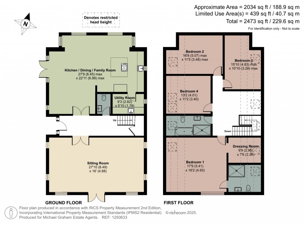 Floorplans For Croft Lane, Roade, NN7