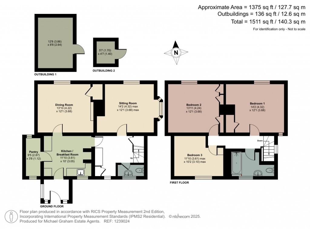 Floorplans For Hulcote, Towcester, NN12