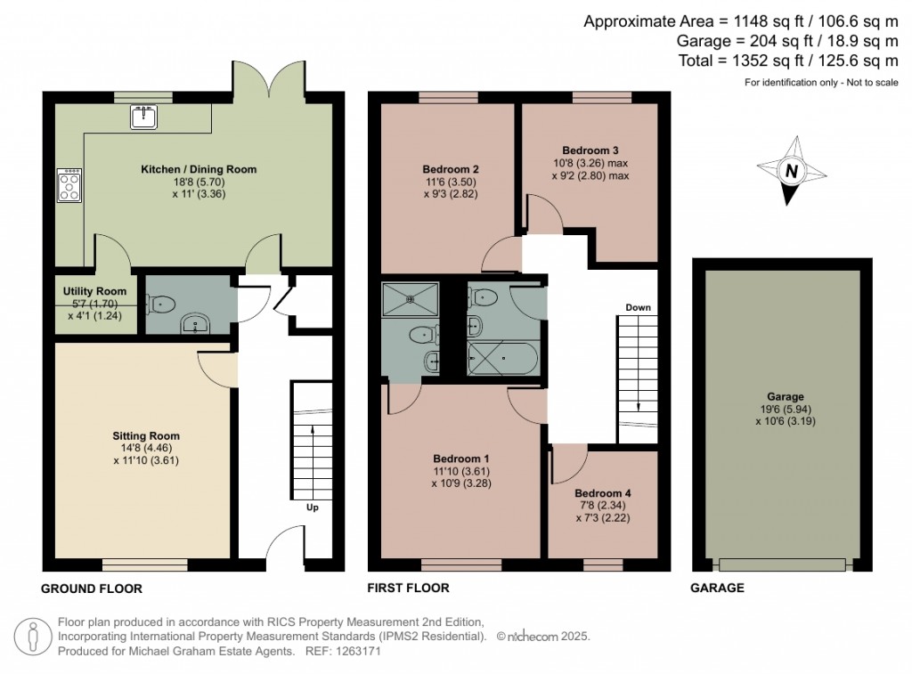 Floorplans For Blacksmith Way, Woodford Halse, NN11