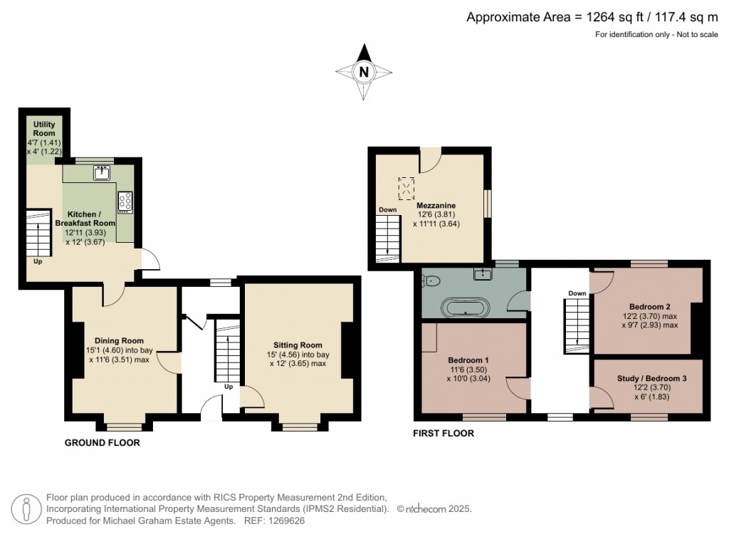Floorplans For High Street, Blakesley, NN12