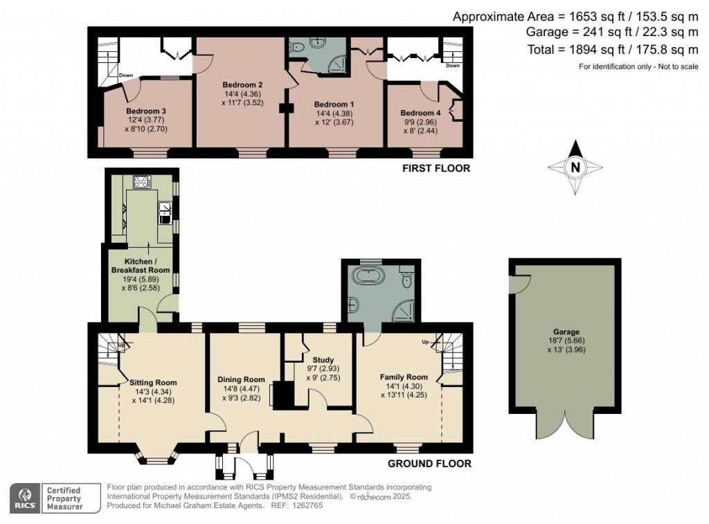 Floorplans For Stoke Road, Blisworth, NN7