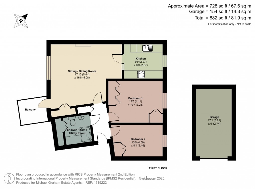 Floorplans For Malthouse Court, The Lindens, NN12