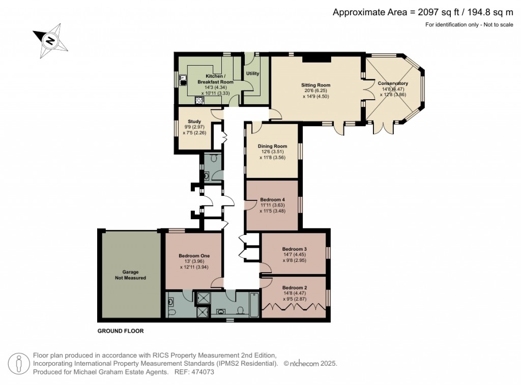 Floorplans For Butlins Lane, Roade, NN7