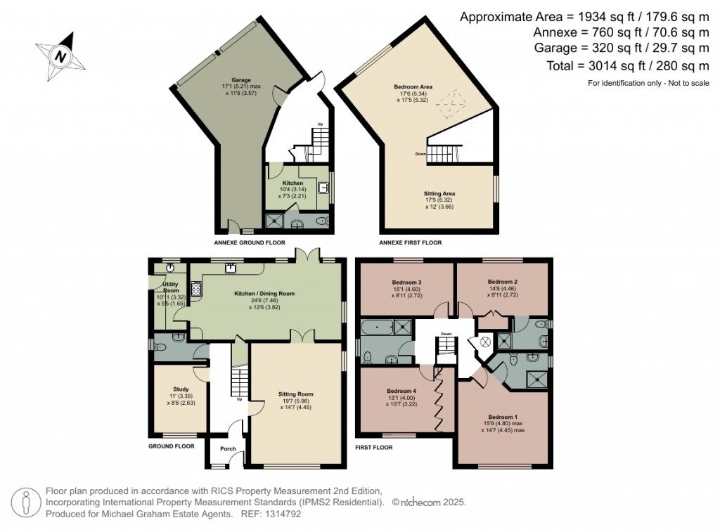 Floorplans For Phipps Road, Woodford Halse, NN11