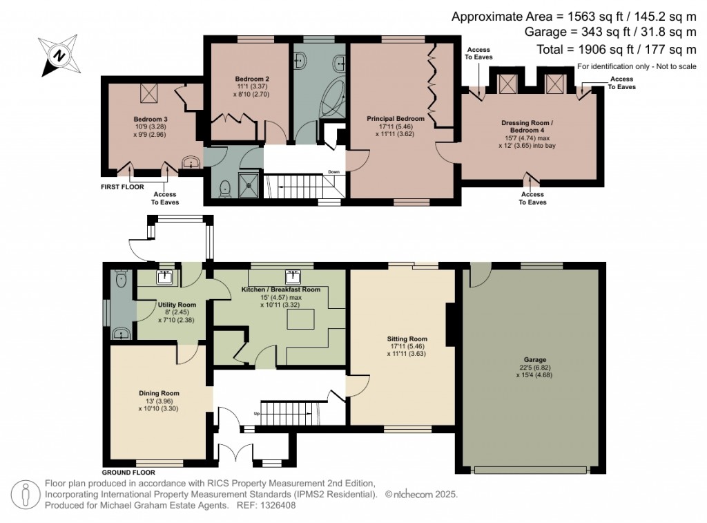 Floorplans For Park Road, Hartwell, NN7