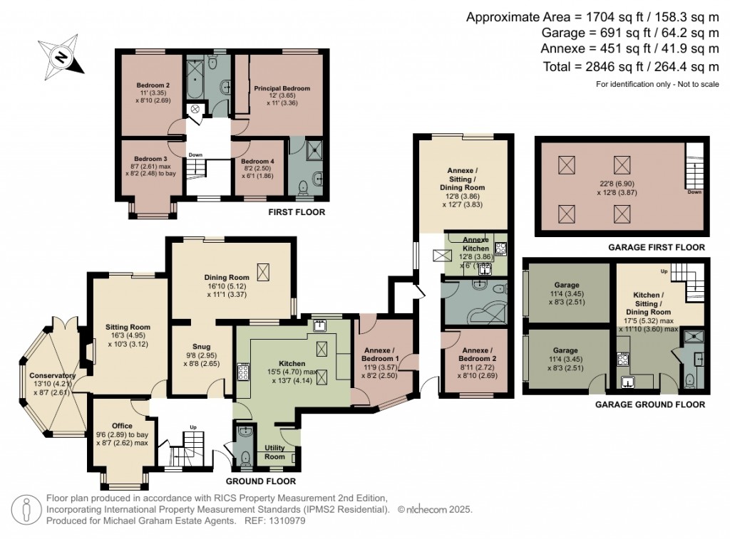 Floorplans For Brill Place, Bradwell Common, MK13