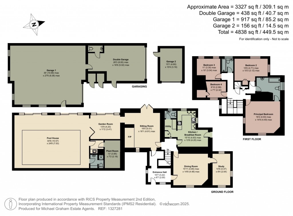Floorplans For The Green, Paulerspury, NN12