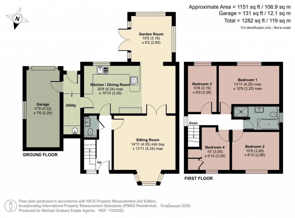 Floorplans For Home Close, Greens Norton, NN12