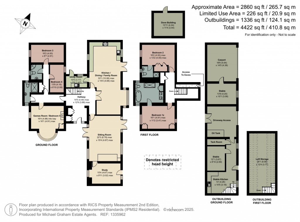 Floorplans For Main Road, Shutlanger, NN12