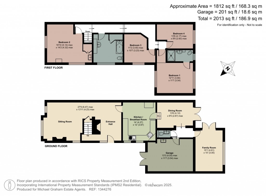 Floorplans For High Street, Greens Norton, NN12