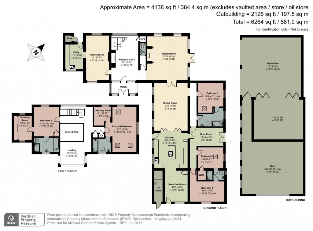 Floorplans For School Lane, Husborne Crawley, MK43