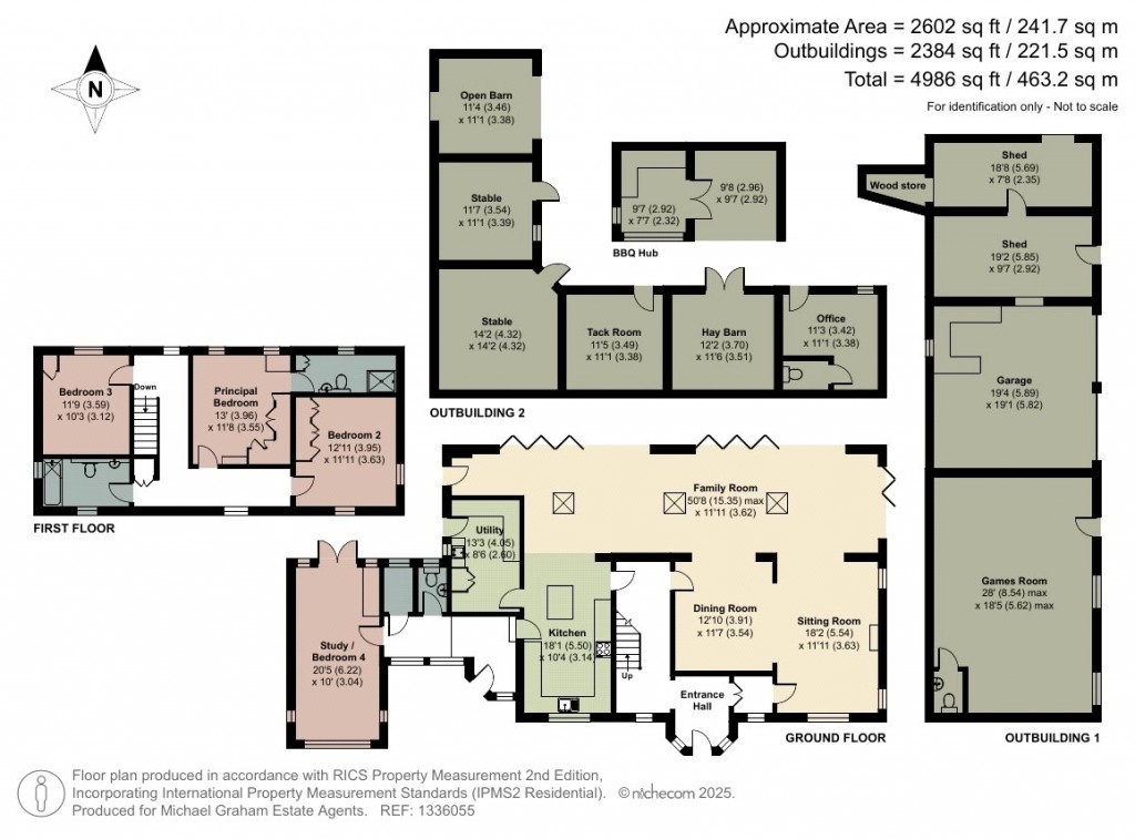 Floorplans For Mill Lane, Hulcote, MK17