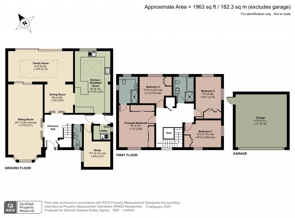 Floorplans For Monellan Grove, Caldecotte, MK7