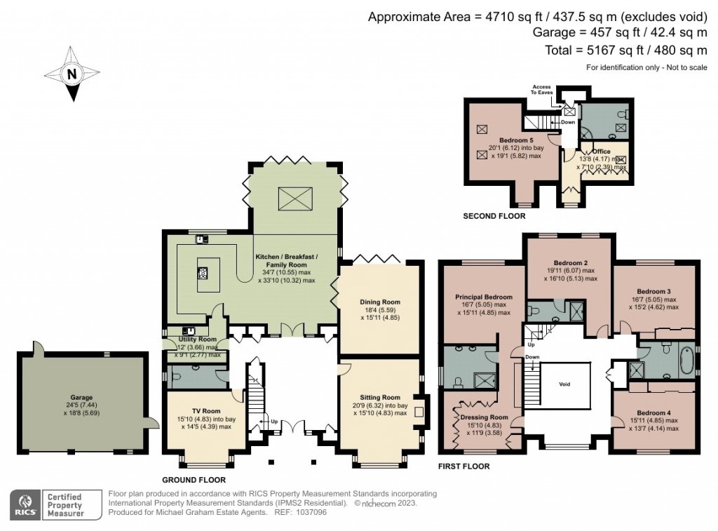 Floorplans For West Hill, Aspley Guise, MK17