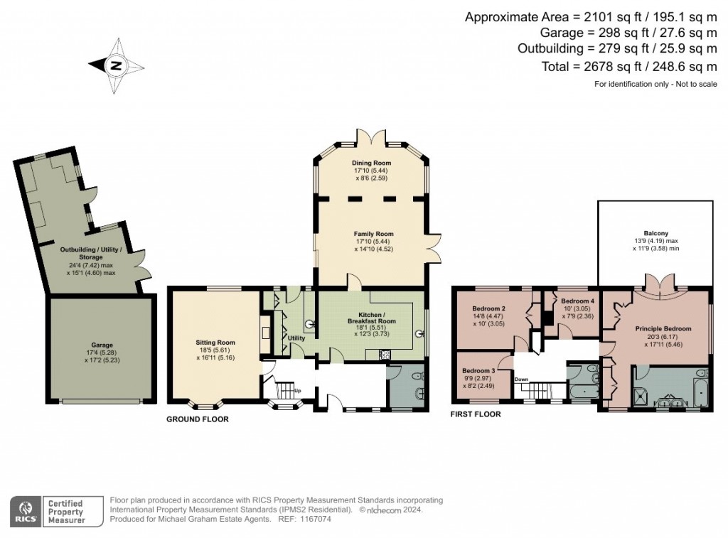 Floorplans For High Street, Tingrith, MK17