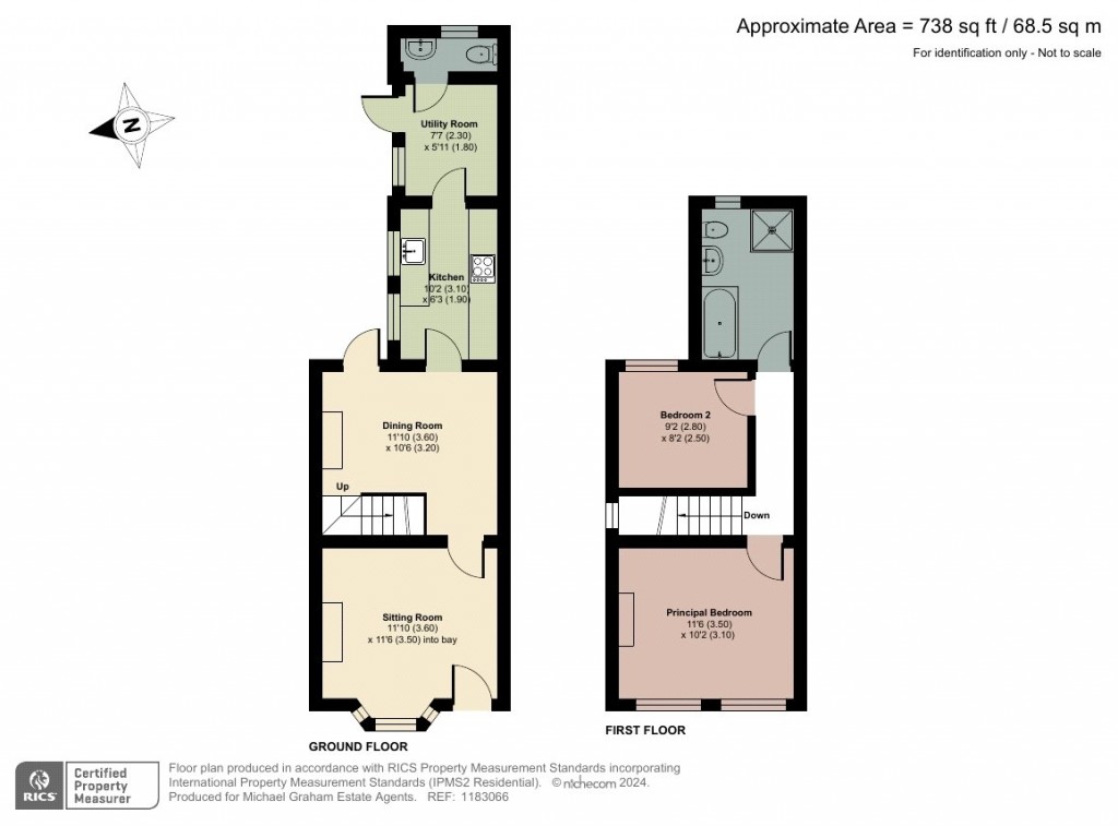Floorplans For Wood Street, Woburn Sands, MK17