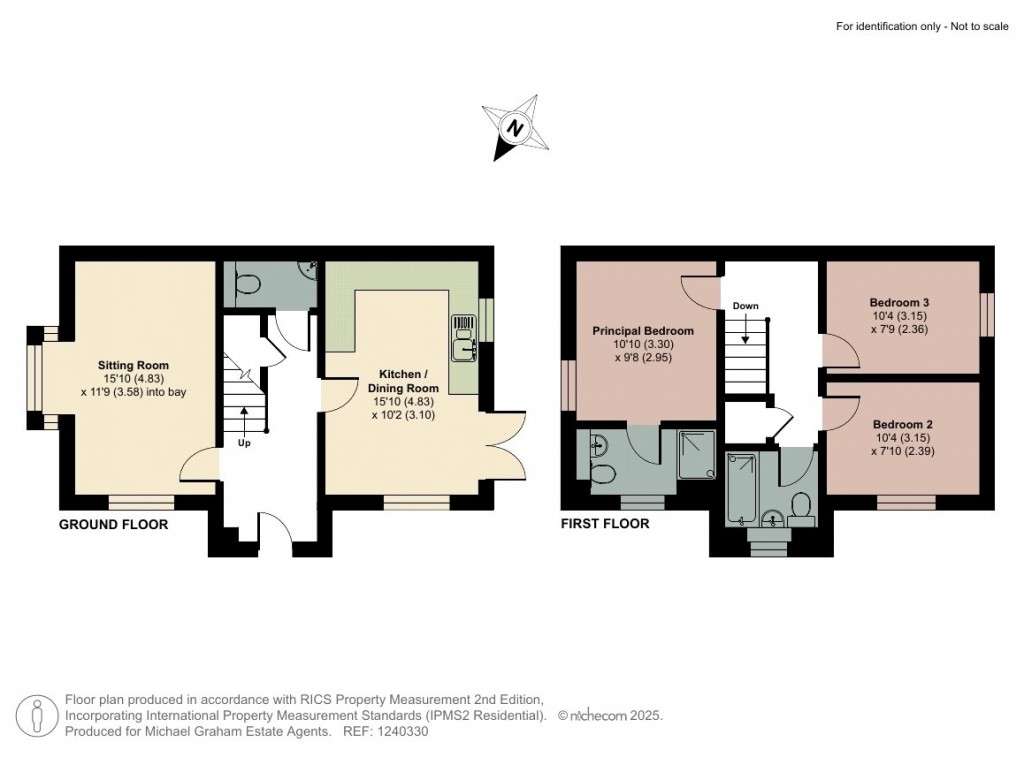 Floorplans For Montgomery Way, Glebe Farm, MK17