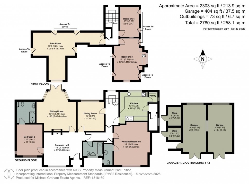 Floorplans For West Hill, Aspley Guise, MK17