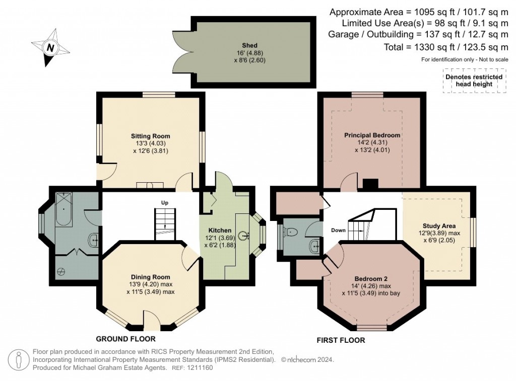Floorplans For Froxfield, Eversholt, MK17