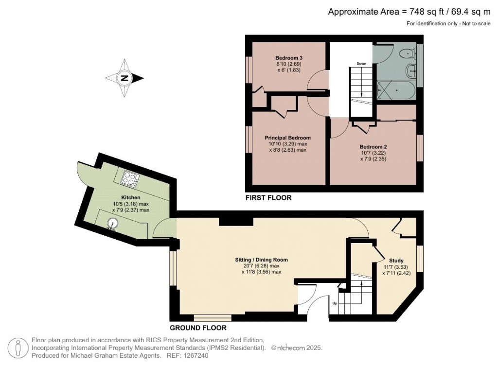 Floorplans For Aspley Hill, Woburn Sands, MK17