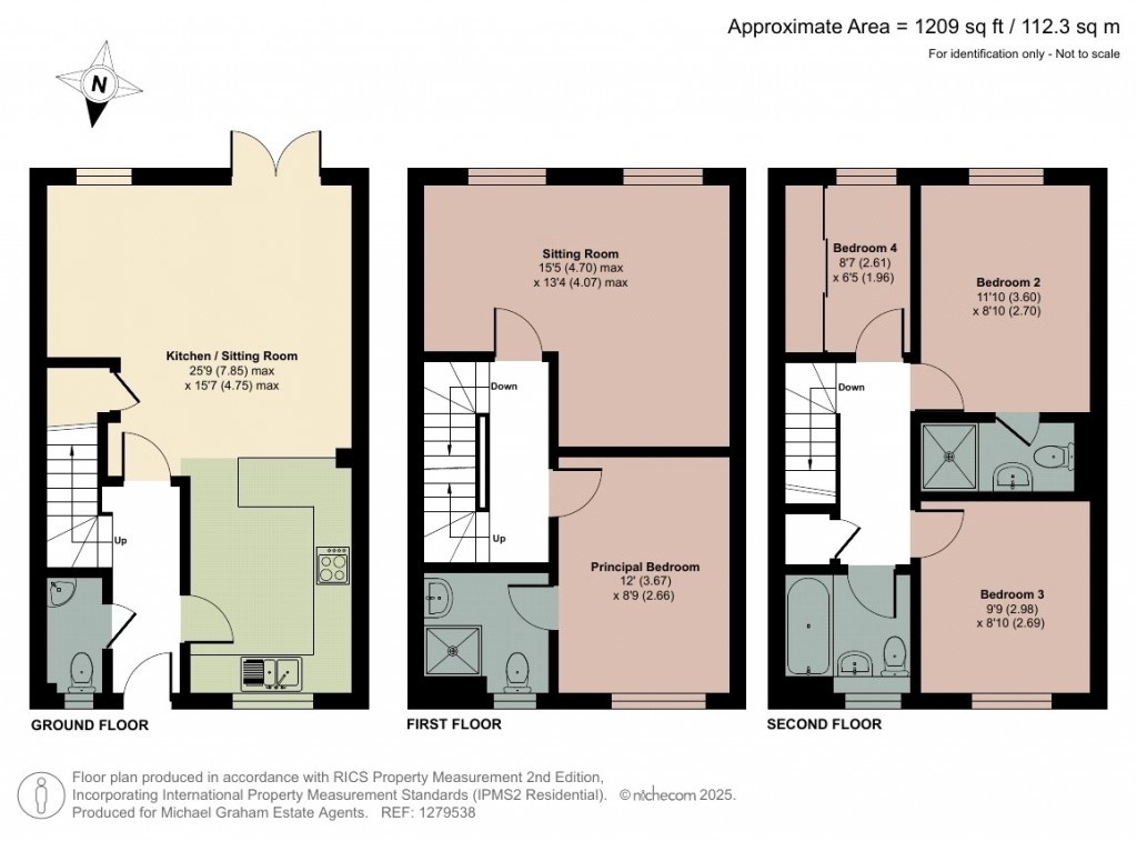 Floorplans For Sturdy Lane, Woburn Sands, MK17