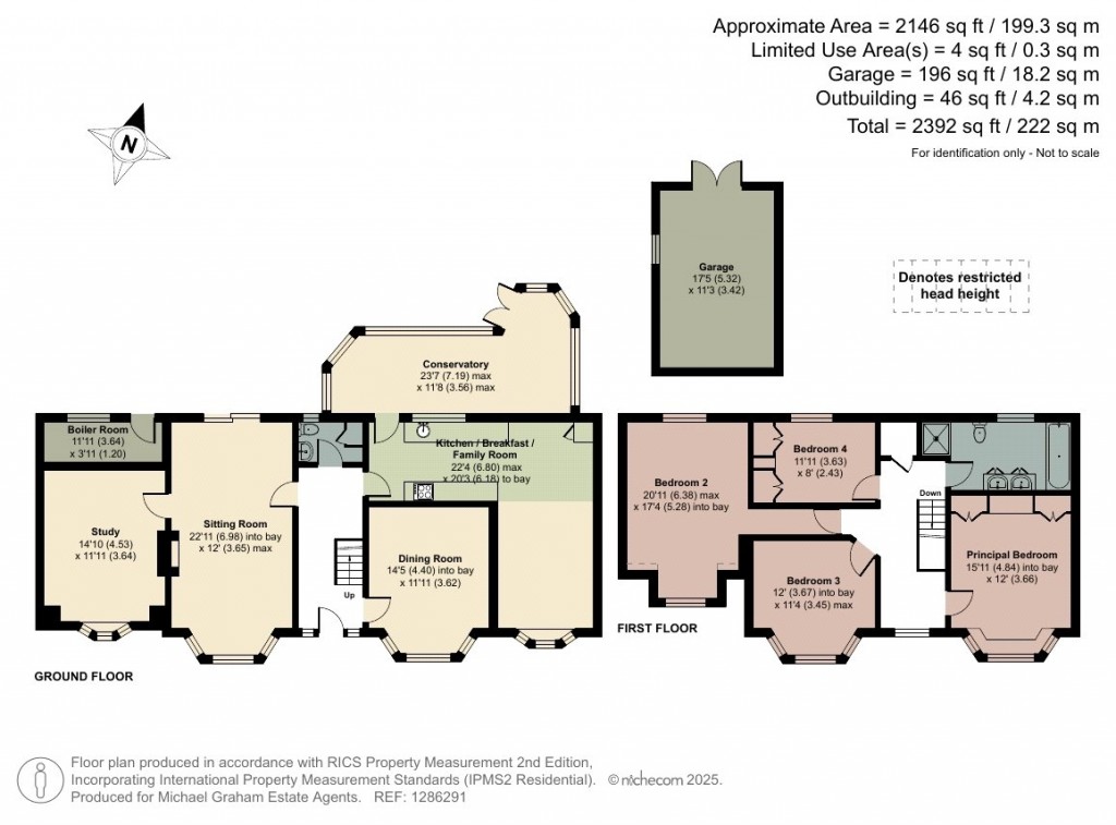 Floorplans For Hillway, Woburn Sands, MK17