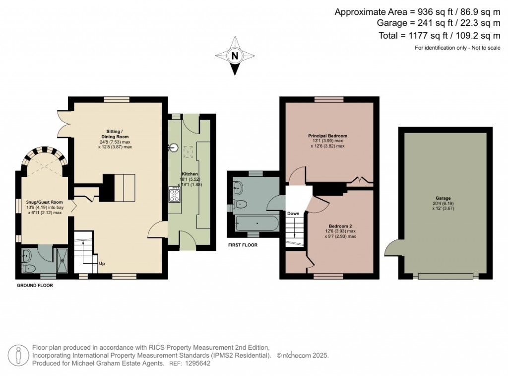 Floorplans For Old School Lane, Stoke Hammond, MK17